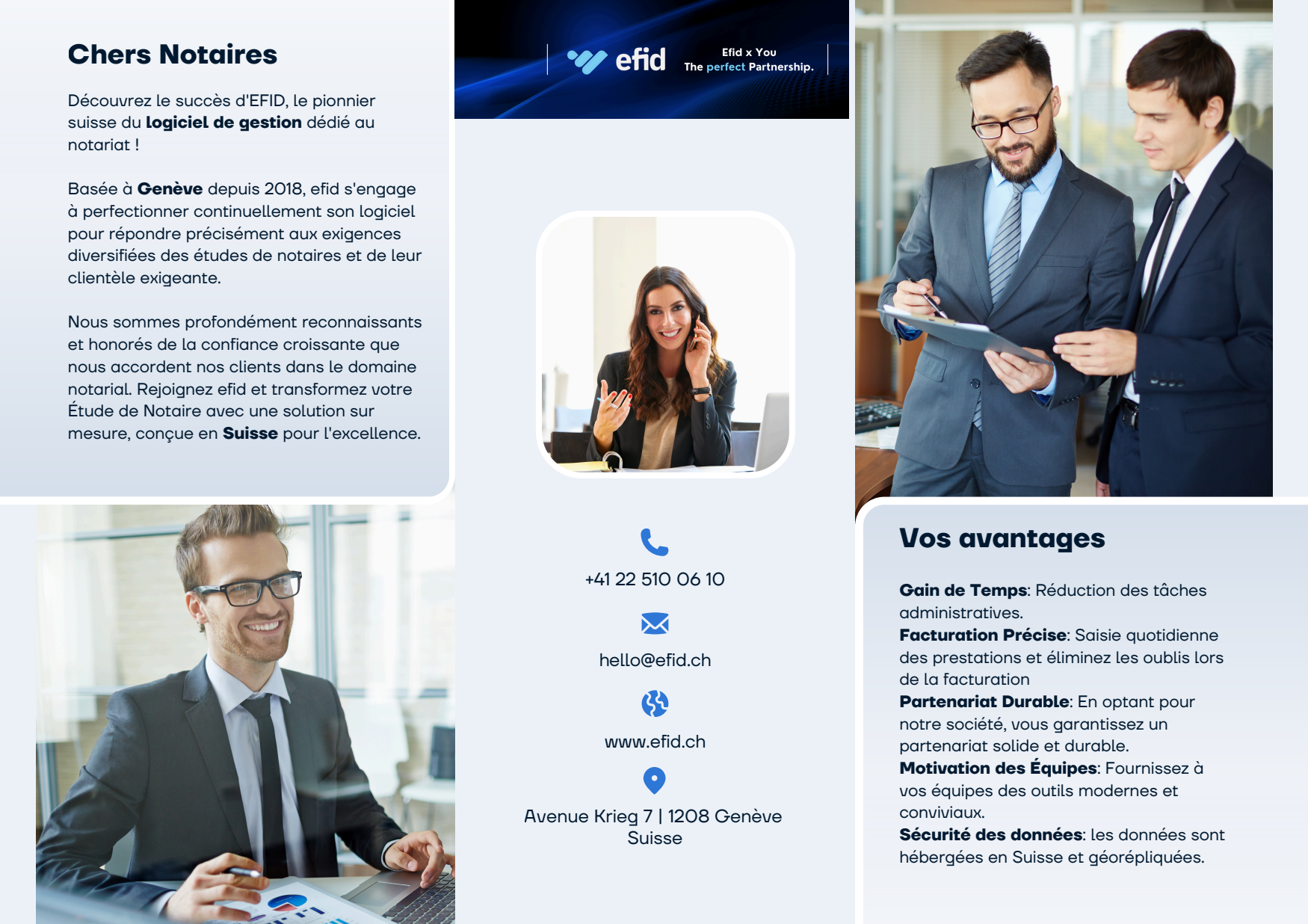 Logiciel pour Notaires en Suisse - Swiss Made